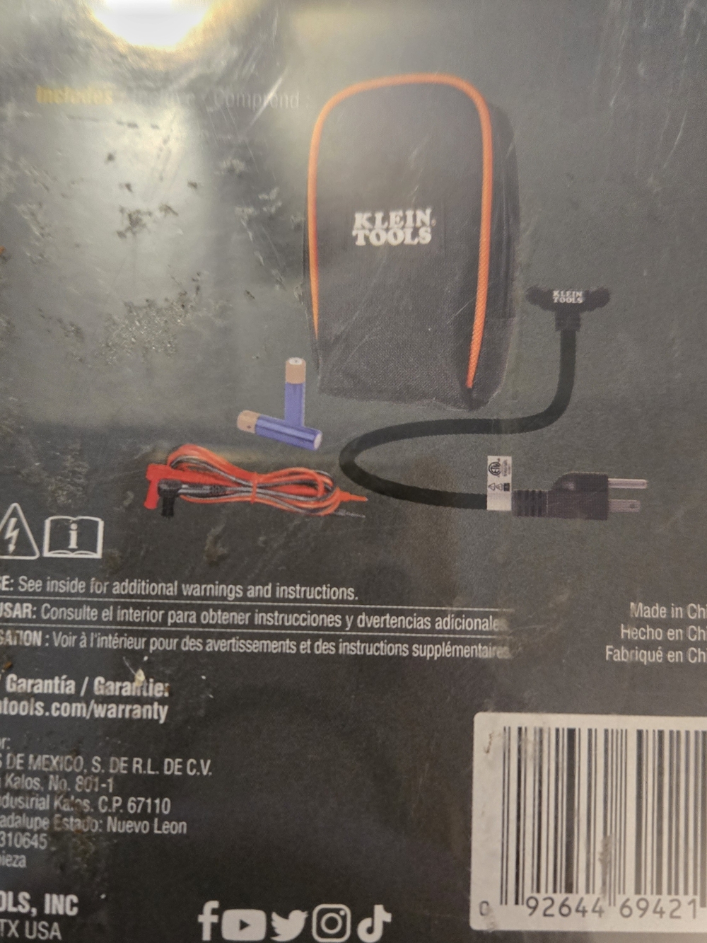 Klein Tools Men's Digital Multimeter - Orange/Black - Picture 3 of 5